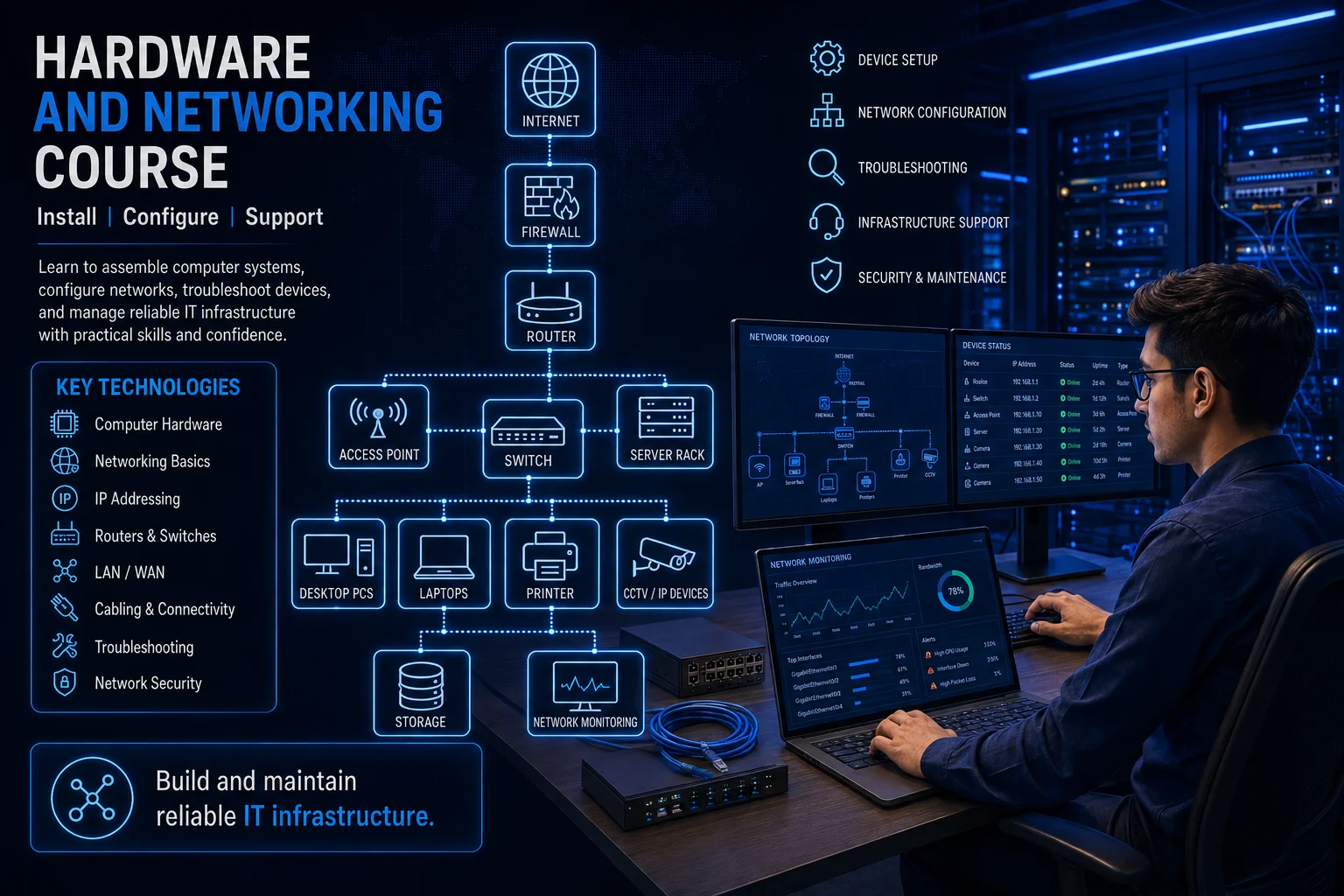 Hardware and Networking Course